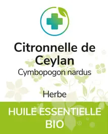 Citronnelle de Ceylan BIO 12 ml